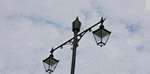 Cambridge lamp post