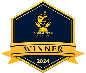 2024 Global Tech Awards winners Badge