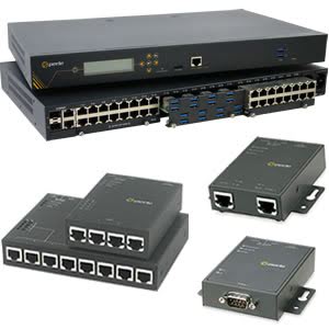IOLAN STS Rack Terminal Server | RS232 to Ethernet | Perle
